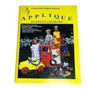 Martha Pullen Pattern Applique Marthas Favorites Romper Child Sewing 1991